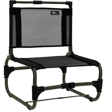 Travel Chair Travel Chair 169ABK Aluminum Larry Chair; Black 169ABK